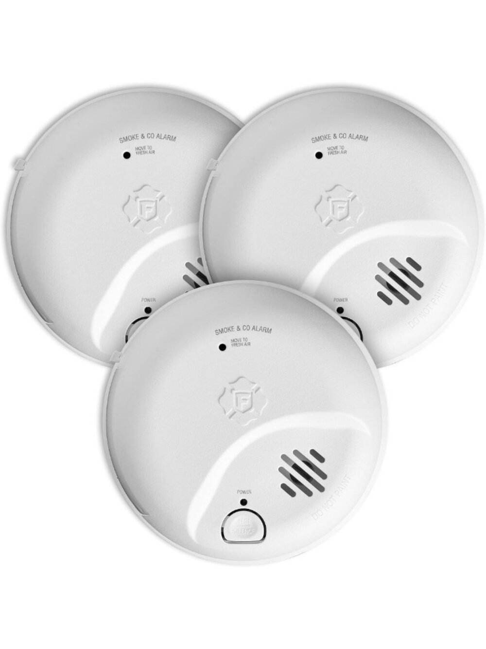 Battery-Powered Smoke & Carbon Monoxide Alarm | Safety Detector for Home